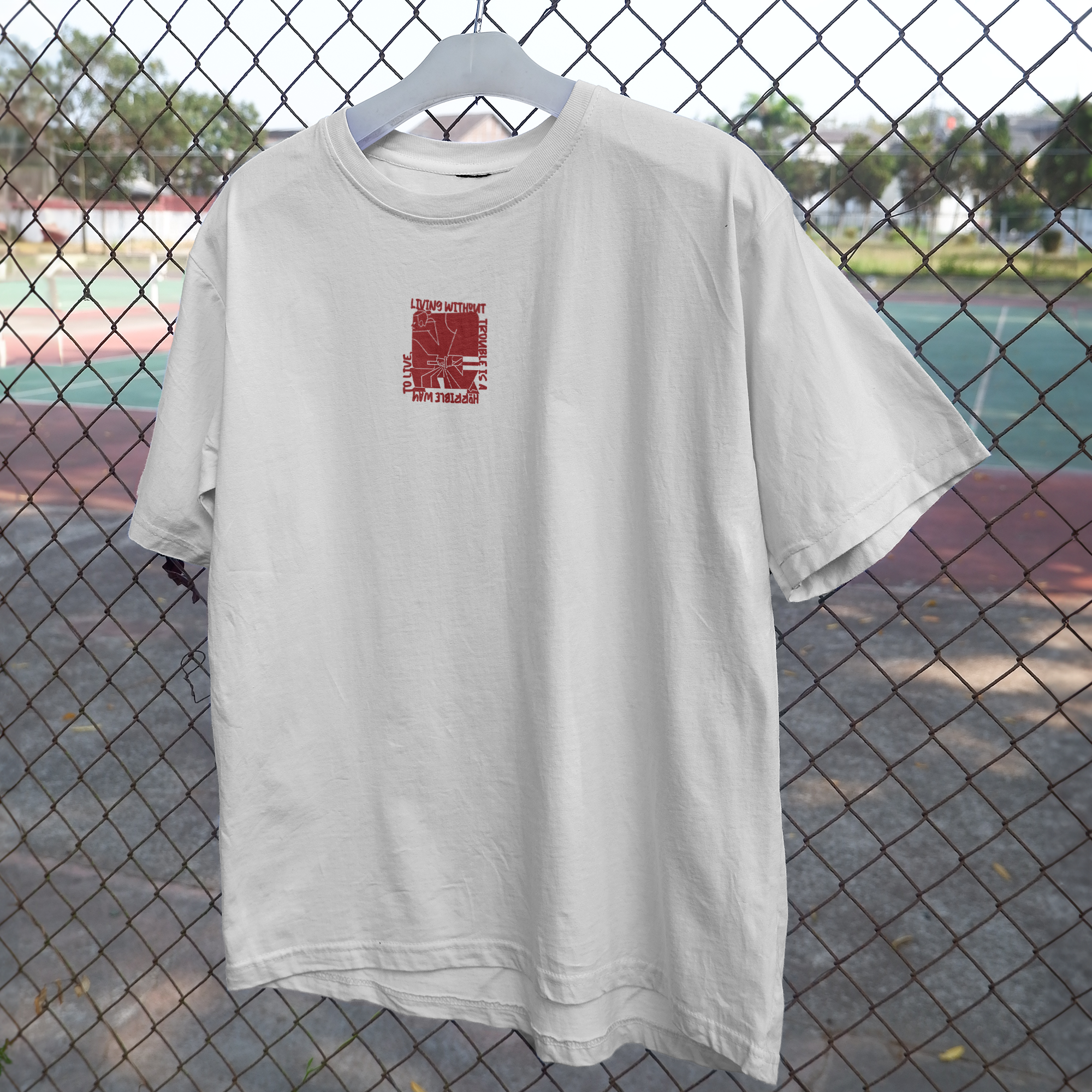 Trouble Life - Red (Unisex)